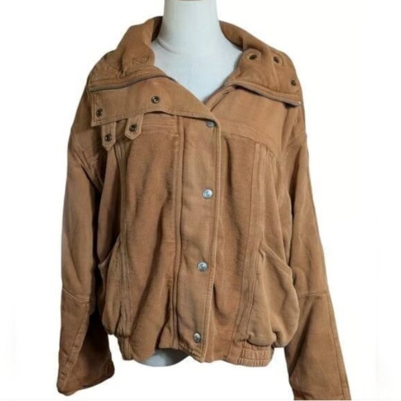 Like NEW Free People We The Free Twist It Aviator Jacket Size S - Picture 3 of 12